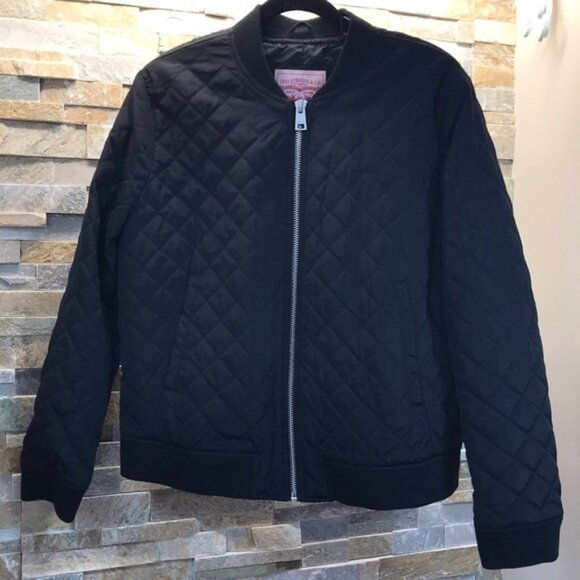Levi's Quilted Solid Bomber Jacket - Picture 4 of 9